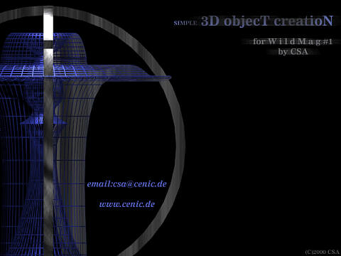 3D Object Creation