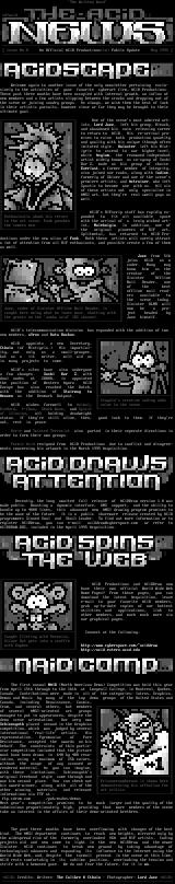 ACiD Newsletter Issue #7 (05/95) by ACiD Press