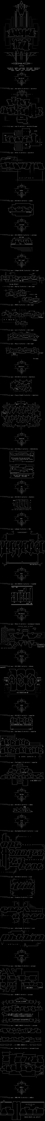 ACiD-100 Oldschool ASCII Cluster by Multiple Artists