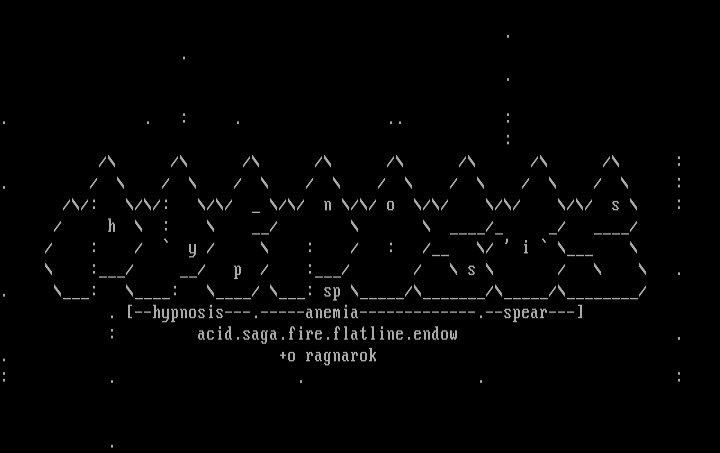 Hypnosis ASCII #1 by Spear