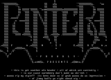 PANTERA ASCII #1 by Nuremberg