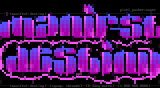 manifest destiny font. by pixel_pusher