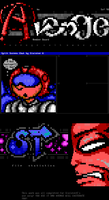 BBS screens by SinisterX