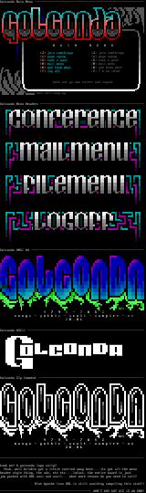 Golconda Logo Colly #1 by Mr Krinkle