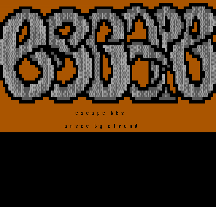 Escape BBS logo by Elrond