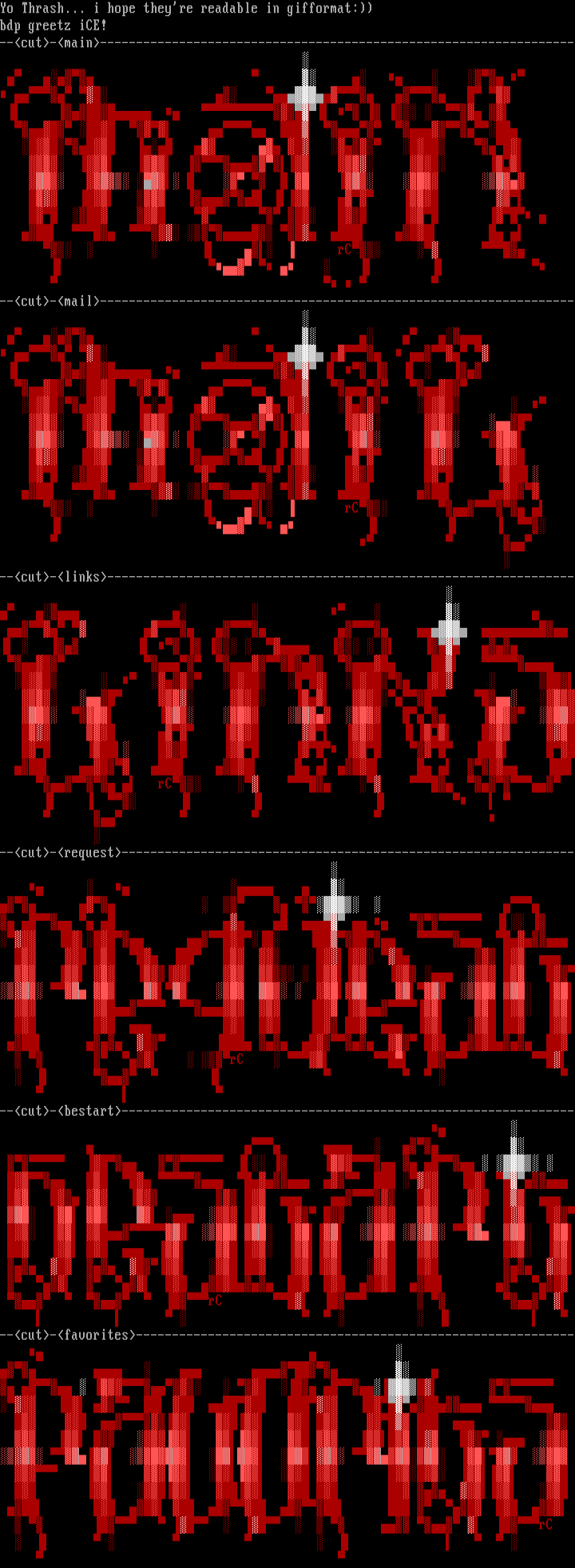 thrashers(fonts) by rotting christ
