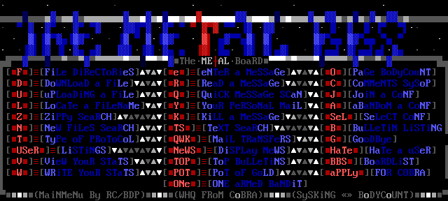 Metal bbs main by RoTTiNG CHRiST