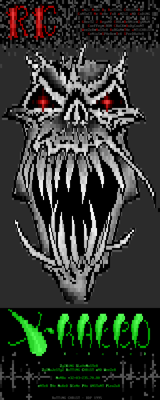 X-RaTeD by RoTTiNG CHRiST