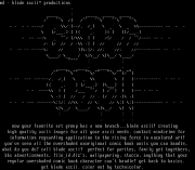 Blade ASCII! by Mass Destruction