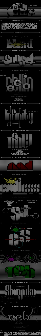 ascii collection by hard liqour