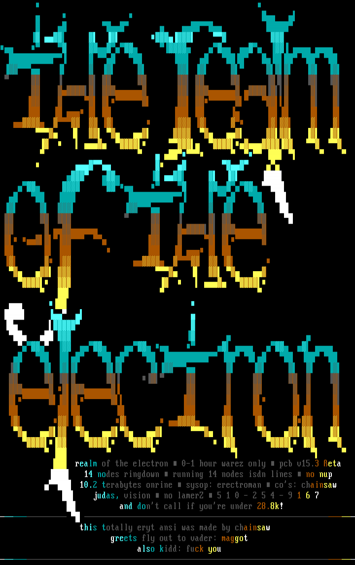 realm of the electron ad by chainsaw
