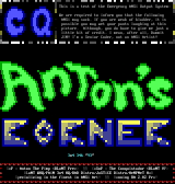 Anton's Corner by The Conquistador