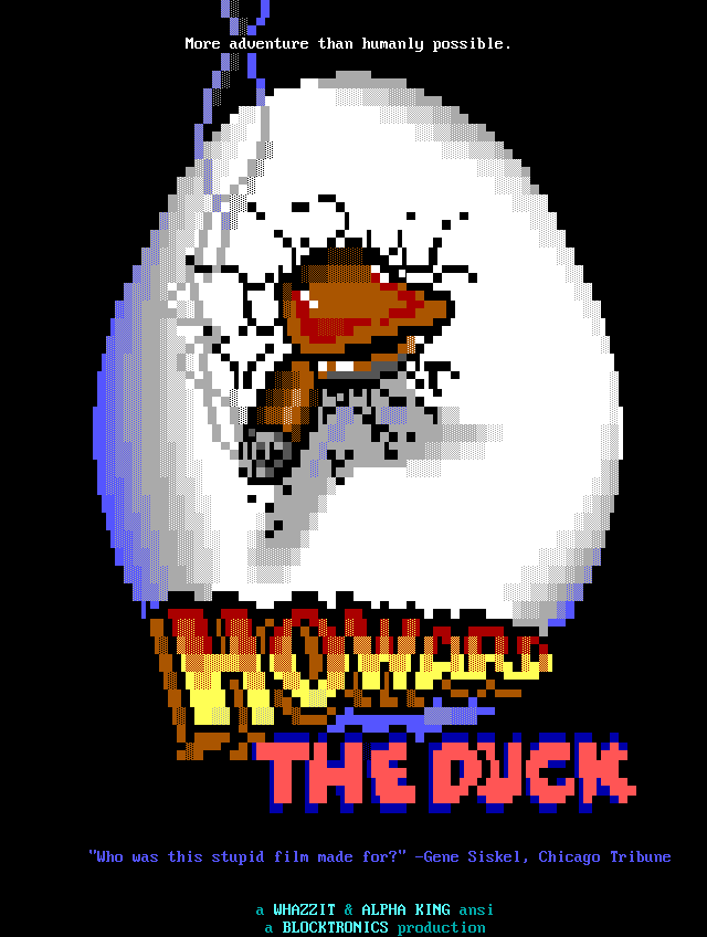 Howard the Duck by Whazzit & Alpha King