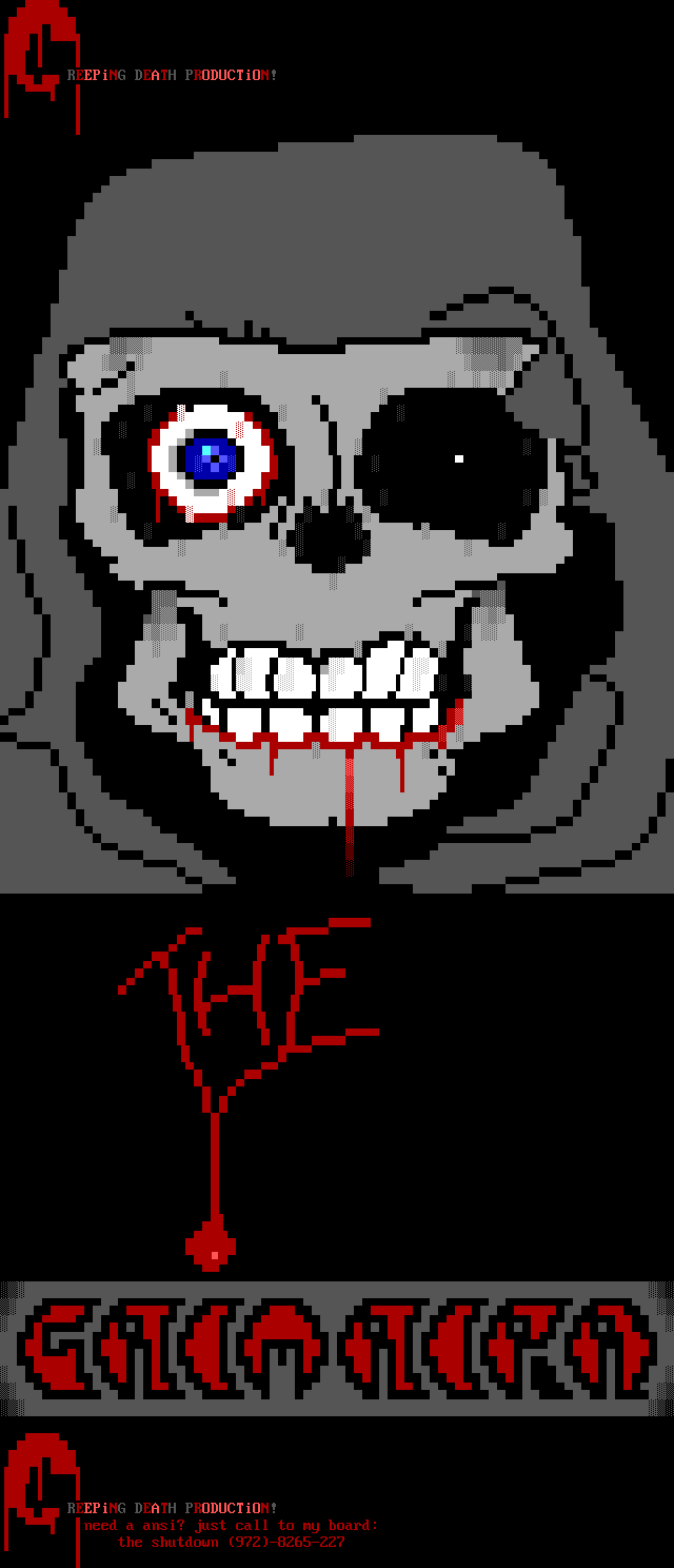 The Grim Ripper ANSi! by CREEPiNG DEATH