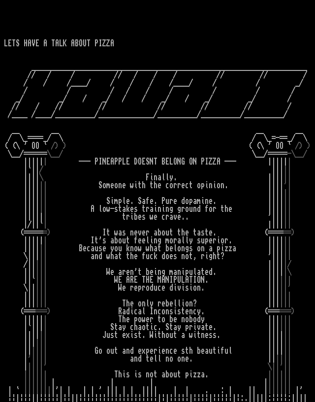 hawaiianpizza by chrome