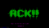Ack! logo by FusionX