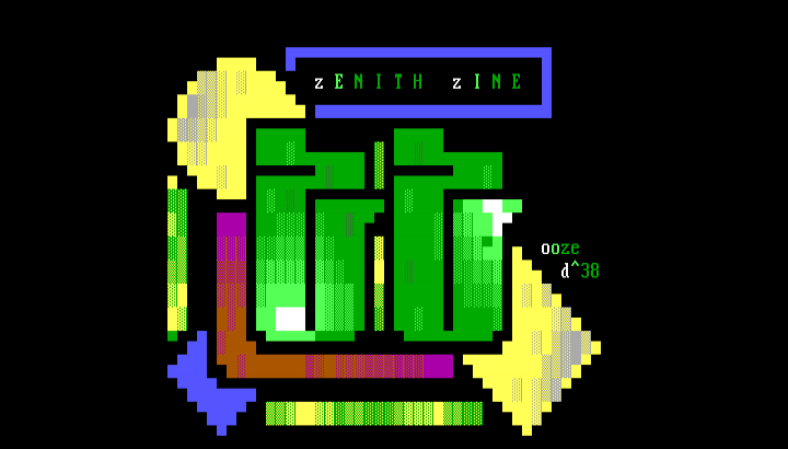 zenith zine by ooze