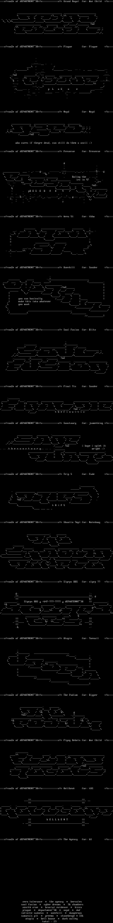 Ascii Colly by ooZe