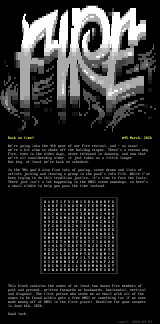 fire #45 info by nail