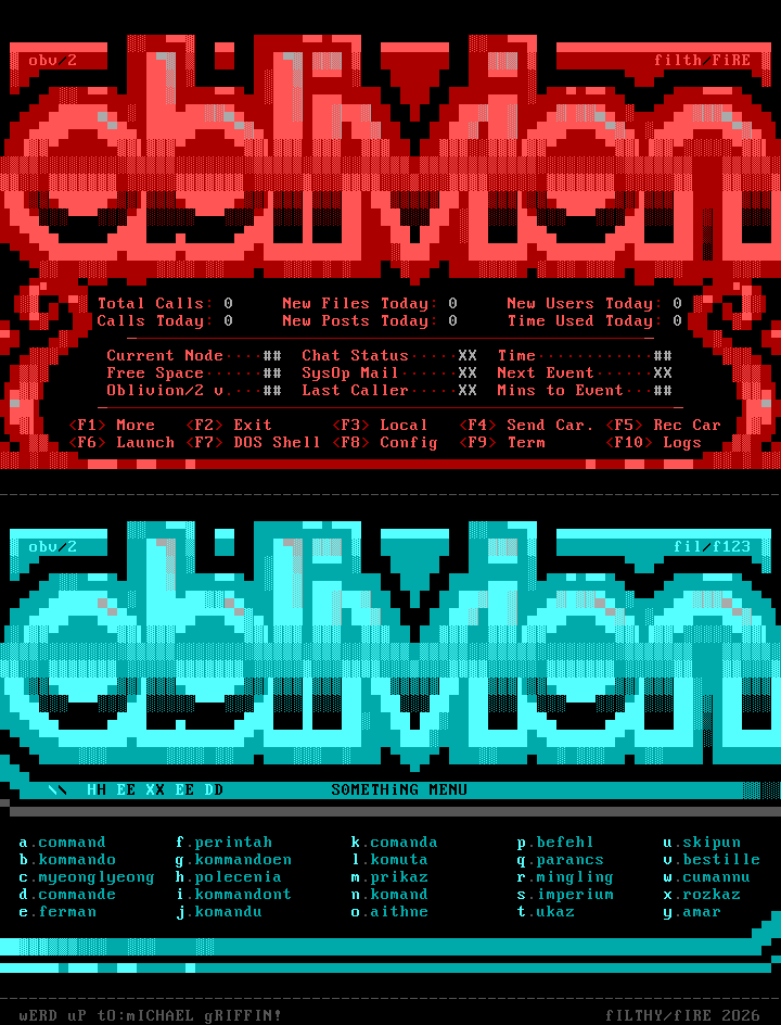 Two Oblivions by filth