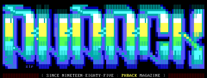 PHRACK by zir