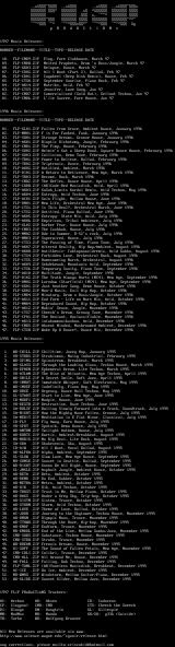 FLiP Music List (March97) by Multiple