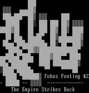 Fokus Fonting #2 by zippy