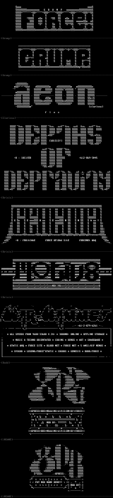 fORCE Ascii Collection by fORCE
