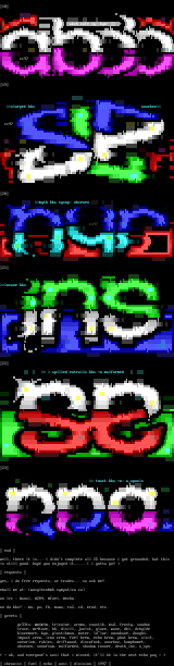 Ansi logos for pack 12 by Chronicc
