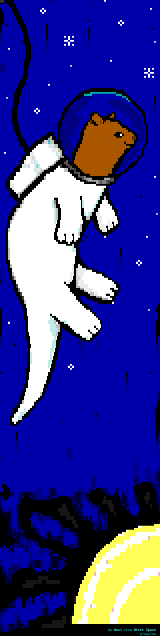 An Ansi from Otter Space by Pinguino