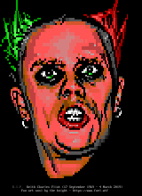 Keith Flint (The Prodigy) by the knight