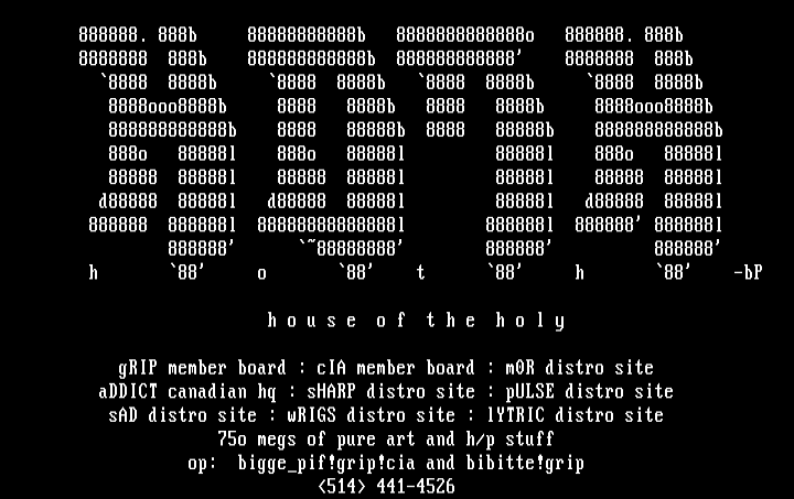 House of the Holy by Bigge Pif