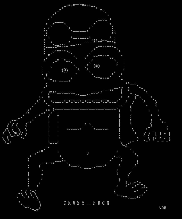 crazy frog by venam