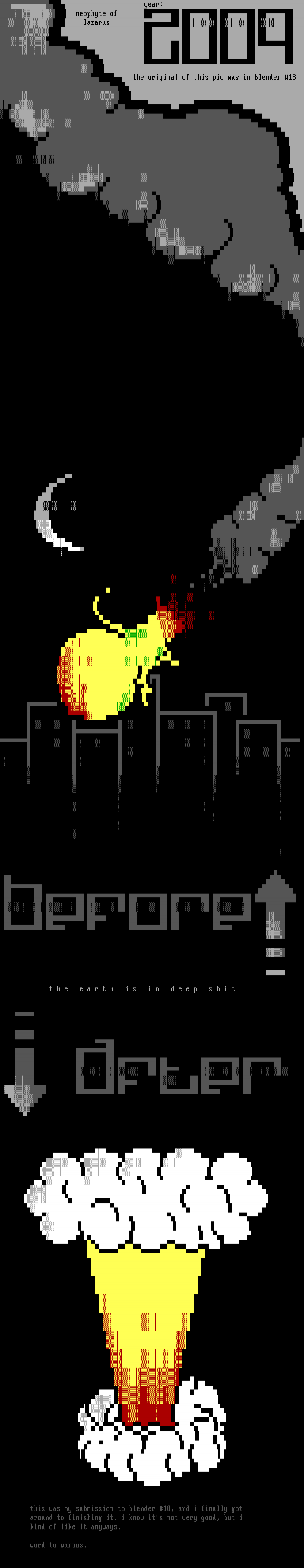 blender 18: comet/crashing/future by neophyte