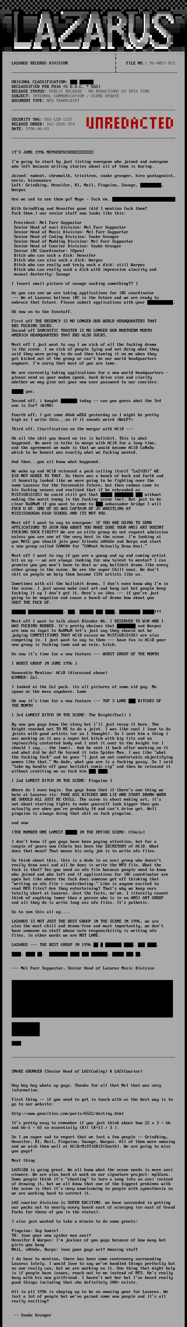 LAZ 21 NFO by mel farr suppastar