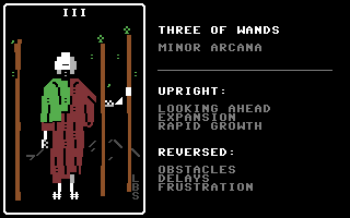 three of wands by littlebitspace