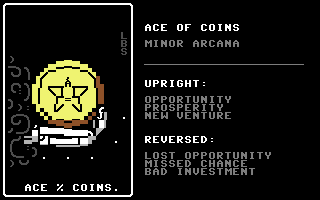 ace of coins by littlebitspace