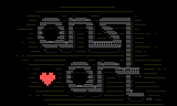 ANSI ART love by darokin