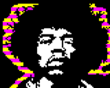 Jimi Hendrix by Illarterate