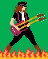 Jimmy Page by 8bitbaba