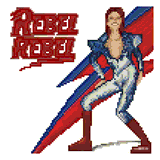 David Bowie - Rebel Rebel by Involtino