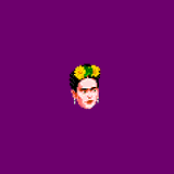 Frida Kahlo by 8bit Poet