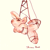 Rope Bunny 2 by Theresa Oborn