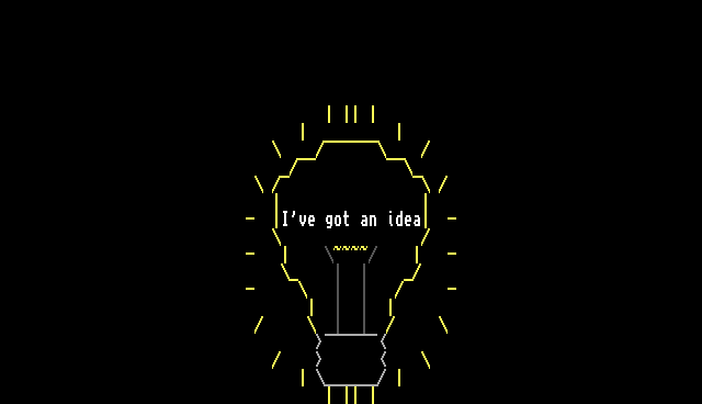 I've got an idea by PixelDud