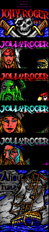 Jolly Roger BBS menuset by Zeus II