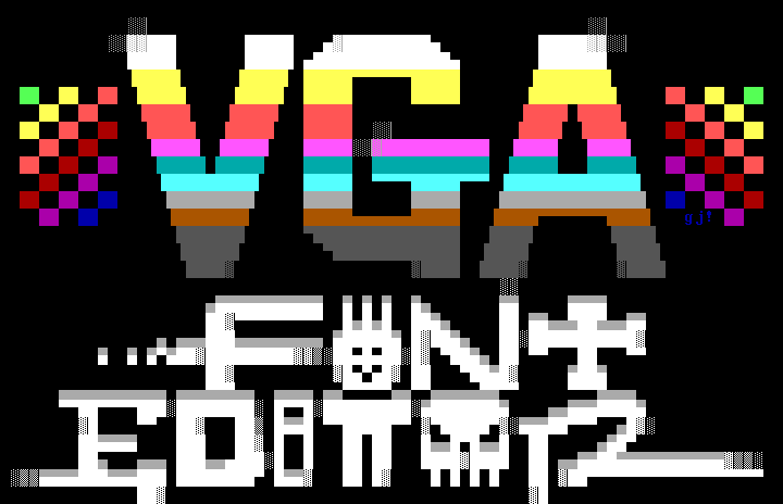 VGA Font Editor for a740g by grymmjack