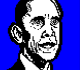 Obama, aged by Horsenburger