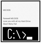 #Gaminghaiku #27: MS-DOS by Bhaal_Spawn