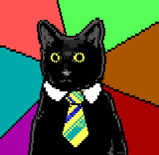 Business Cat by LDA
