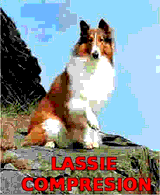 Lassie Compression by Glowing Fish